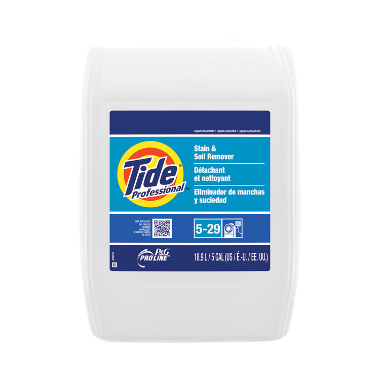 PROCTER & GAMBLE P&G Line® 39382 Tide Professional Stain and Soil Remover, 5 gal Pail