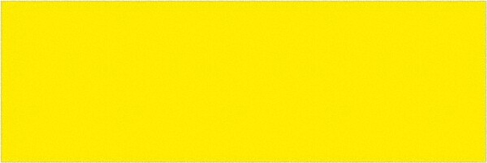 Tape Logic DL637L Label Maker Label: Fluorescent Yellow, Paper, 9" OAL, 9" OAW, 250 per Roll, 1 Roll