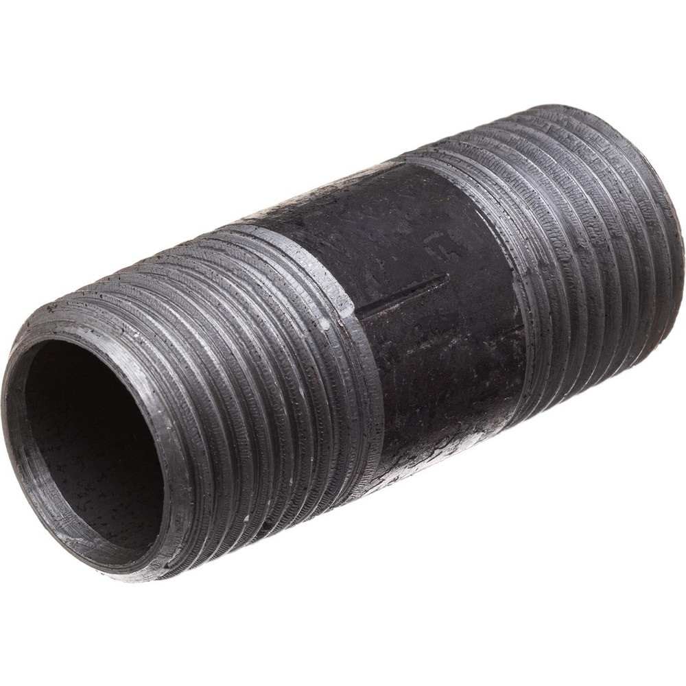 USA Industrials ZUSA-PF-15735 Black Pipe Nipples & Pipe; Thread Style: Threaded on Both Ends ; Schedule: 40 ; Construction: Welded ; Lead Free: Yes ; Standards: ASTM A733; ASME B1.20.1; ASTM A53 ; Nipple Type: Threaded Nipple