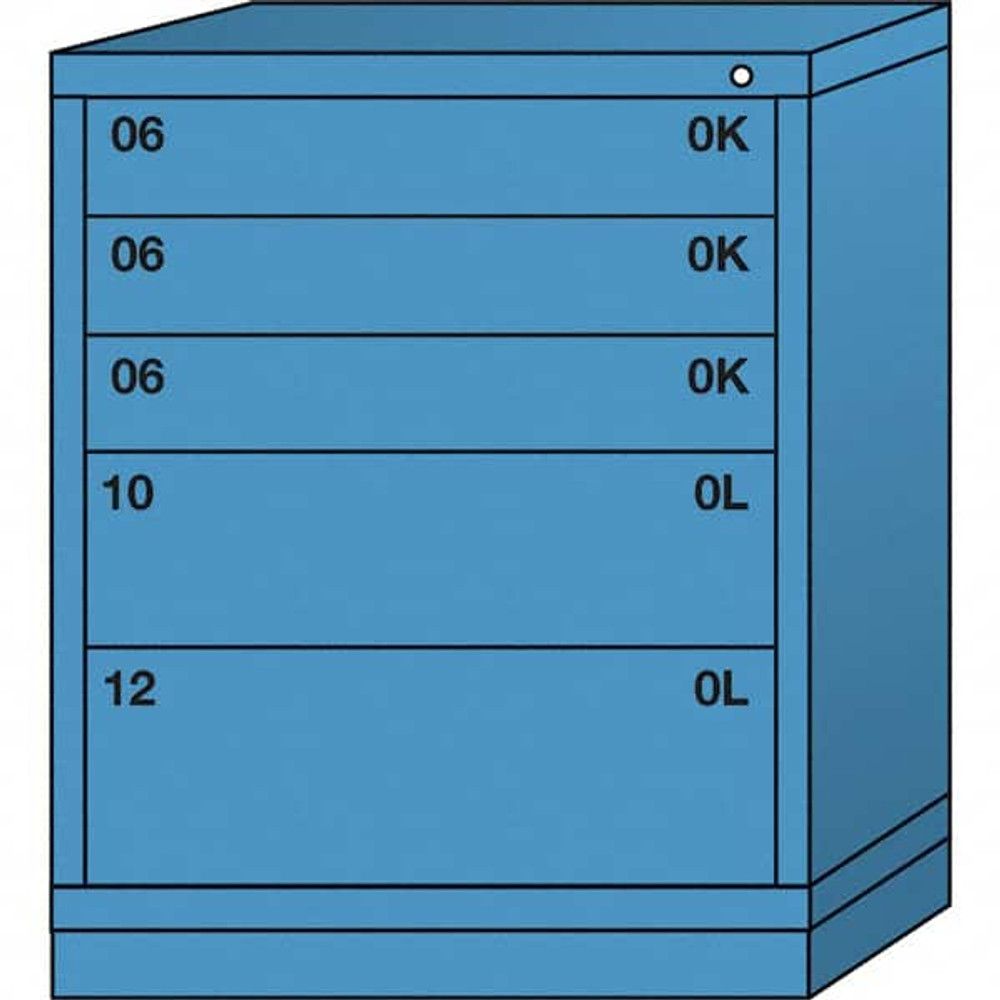 Lyon BBS4030301012IL Standard Mid-Range - Single Drawer Access Steel Storage Cabinet: 30" Wide, 28-1/4" Deep