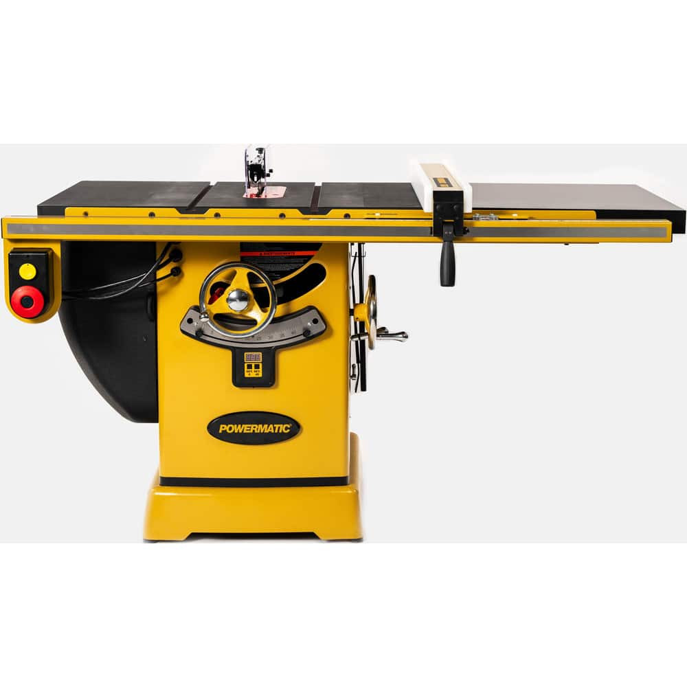 Powermatic 1791000KT Table & Tile Saws; Type: Cabinet ; Blade Diameter (mm): 254.00 ; Rip Capacity (Inch): 30 ; Table Width: 27.0000 ; Maximum Speed: 4200 ; Table Depth: 20