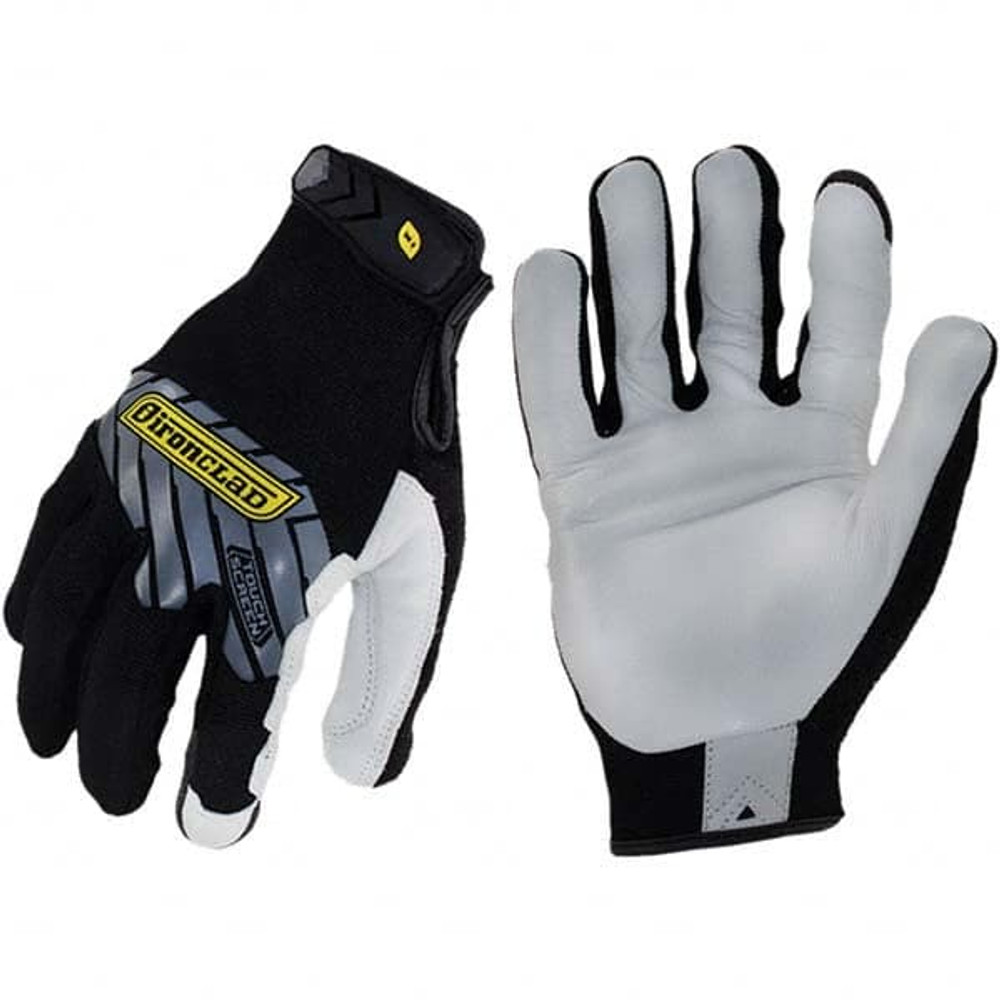 ironCLAD IEX-MPLW-04-L Cut-Resistant Gloves: Size Large, Goatskin Leather & Polyester Lined, Goatskin & Polyester