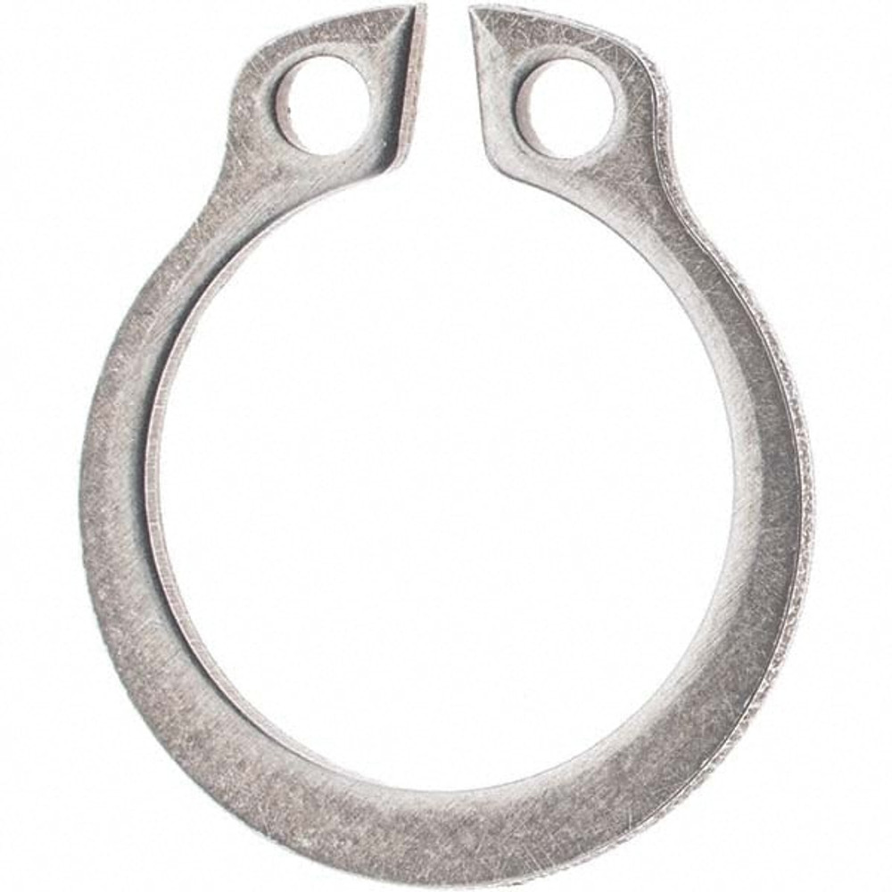 Rotor Clip DSH-20SG External Retaining Ring: 19 mm Groove Dia, 20 mm Shaft Dia, DIN 1.4122 Stainless Steel