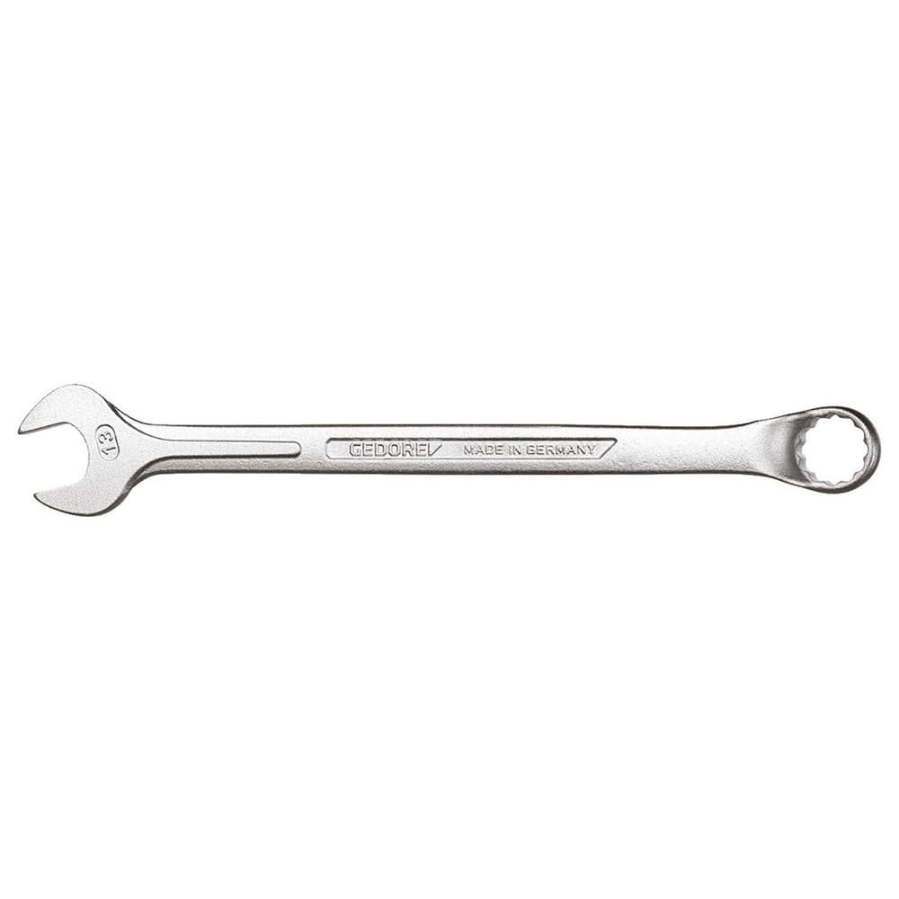 Gedore 6000400 Combination Wrenches; Type: UD Profile Combination Spanner ; Finish: Chrome ; Head Type: Offset ; Box End Type: 12-Point ; Handle Type: Ergonomic ; Material: Vanadium Steel