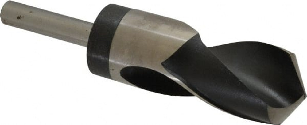 Hertel F.901.3731 Reduced Shank Drill Bit: 1-15/32'' Dia, 3/4'' Shank Dia, 118 0, High Speed Steel