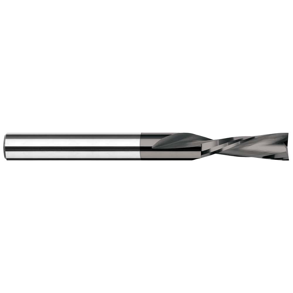 Harvey Tool 998612-C4 Square End Mill: 3/16'' Dia, 0.57'' LOC, 3/16'' Shank Dia, 2'' OAL, 2 Flutes, Solid Carbide