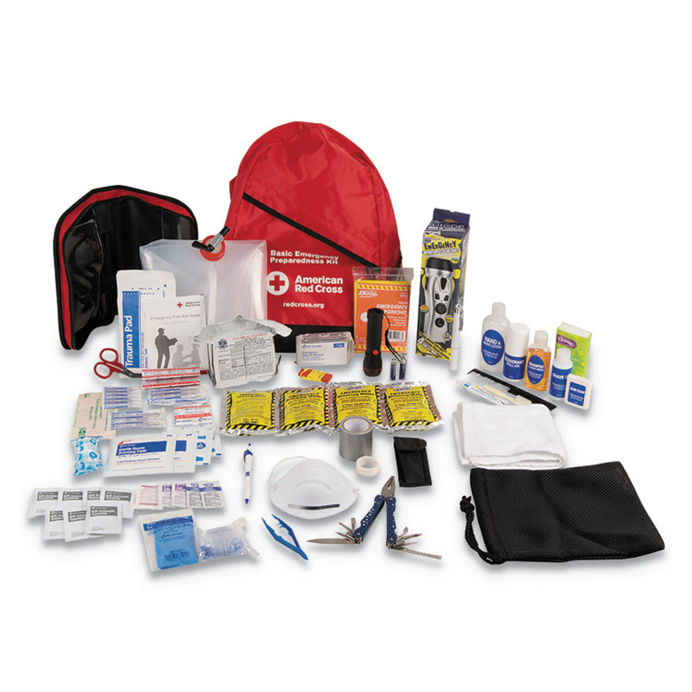 FIRST AID ONLY, INC. 91051 Bulk First Aid Kit, 211 Pieces, Plastic Case