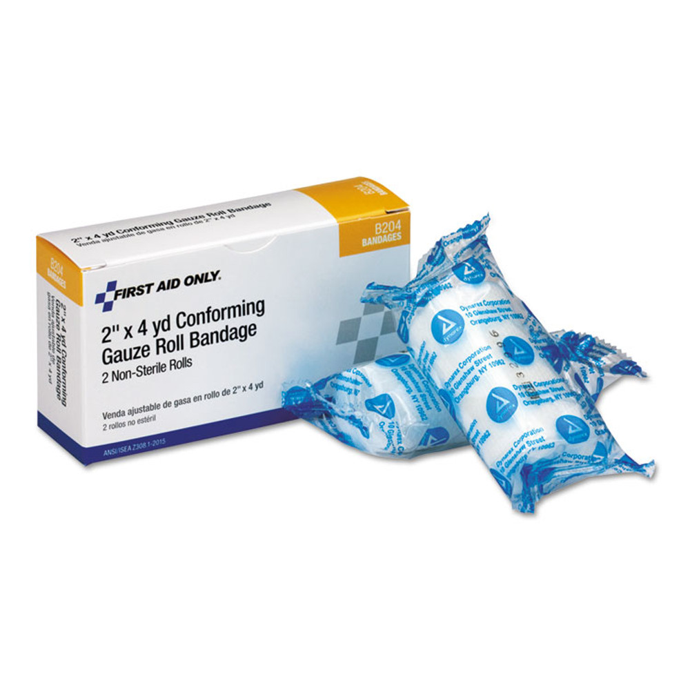 FIRST AID ONLY, INC. B204 10 Person ANSI Class A Refill, 2" Conforming Gauze Bandage