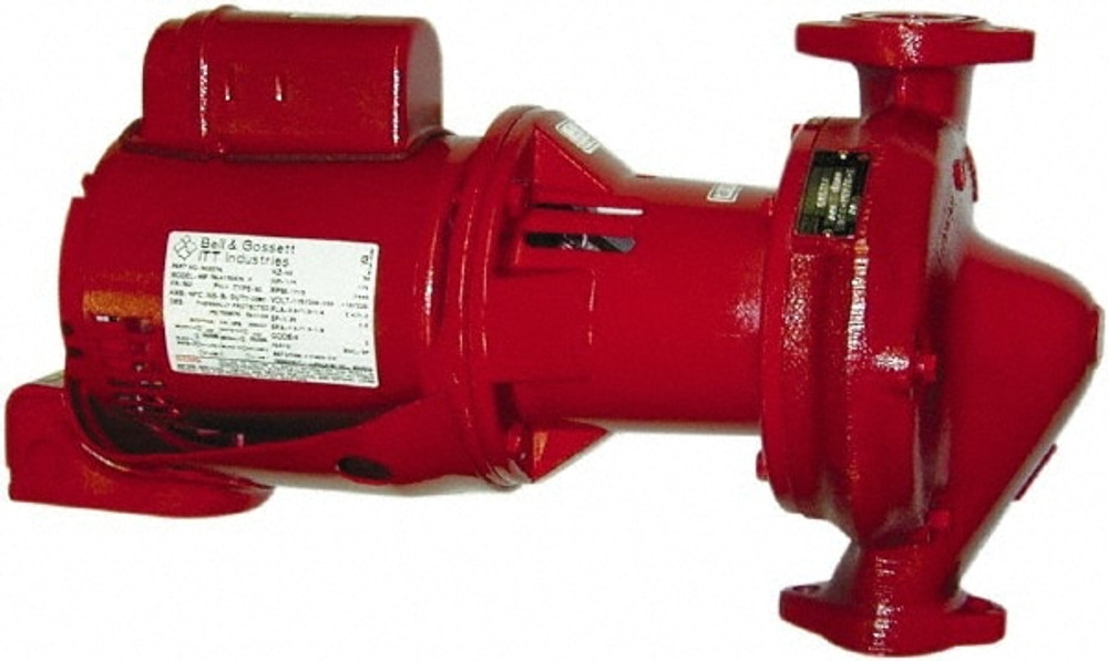 Bell & Gossett 1EF024LF .5 hp, 1 Phase, Bronze Housing, Cast Bronze Impeller, Inline Circulator Pump