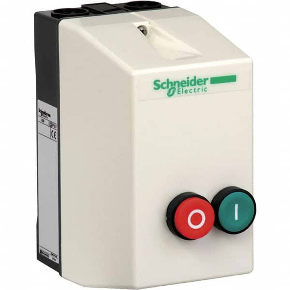 Schneider Electric LE1D12F7 12 Amp, 110 Coil VAC at 50/60 Hz, Nonreversible Enclosed IEC Motor Starter