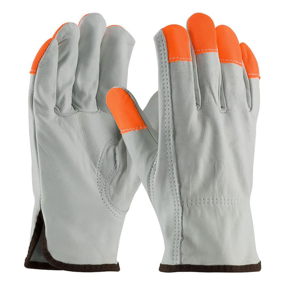 PIP 68-163HV/M Gloves: Size M, Cowhide