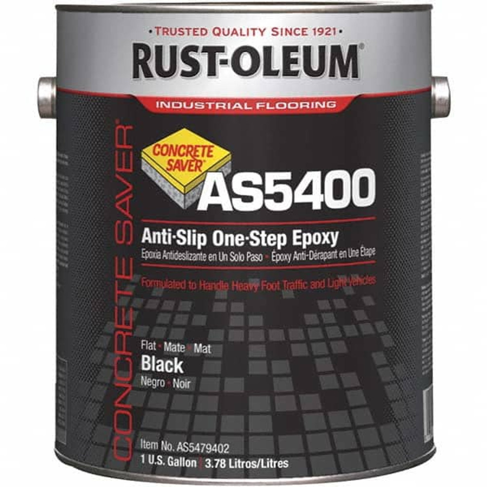 Rust-Oleum AS5479402 Protective Coating: 1 gal Can, Gloss Finish, Black