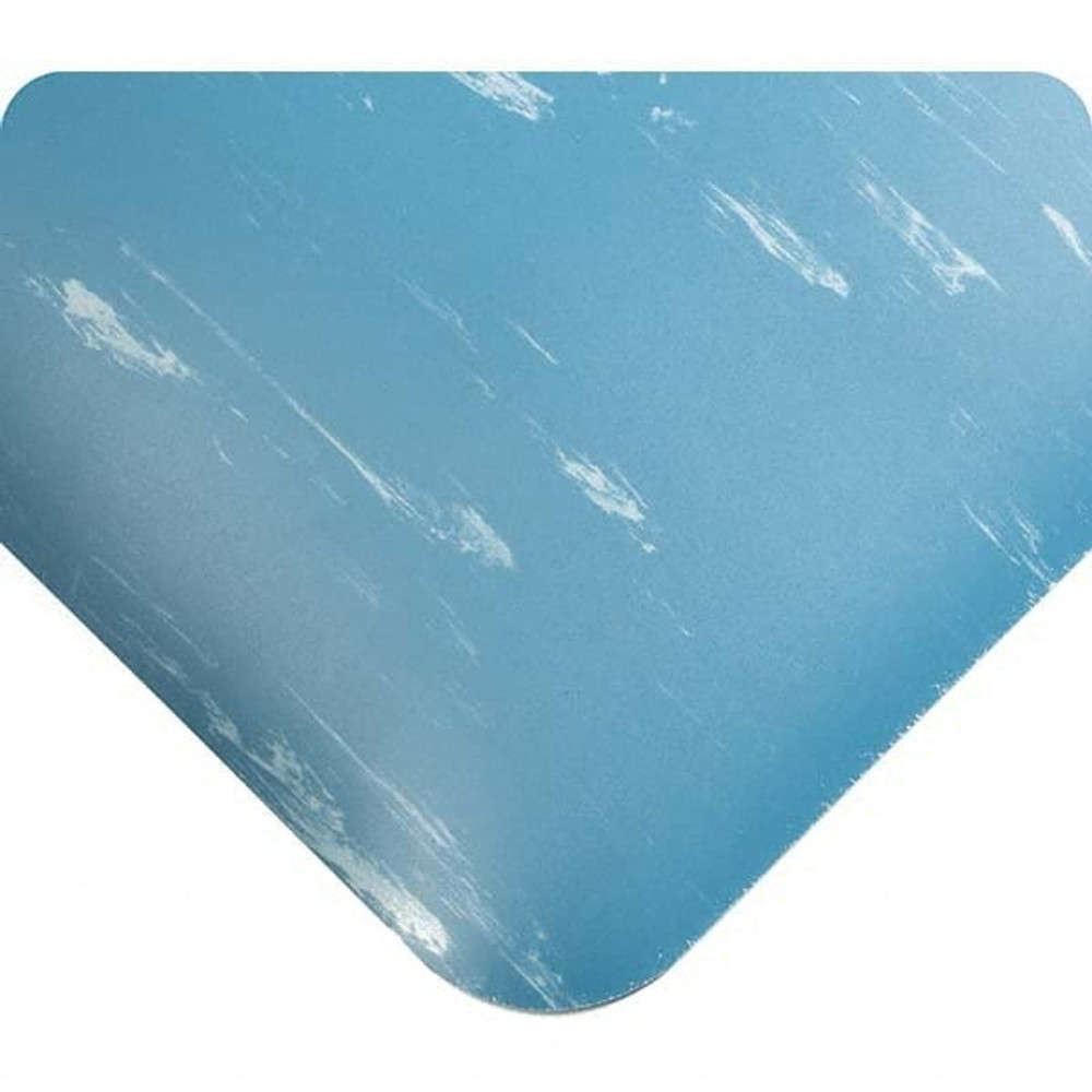 Wearwell 820.12X2X4AMBL Anti-Fatigue Mat: 4' Length, 2' Wide, 1/2" Thick, Vinyl, Beveled Edge, Medium-Duty