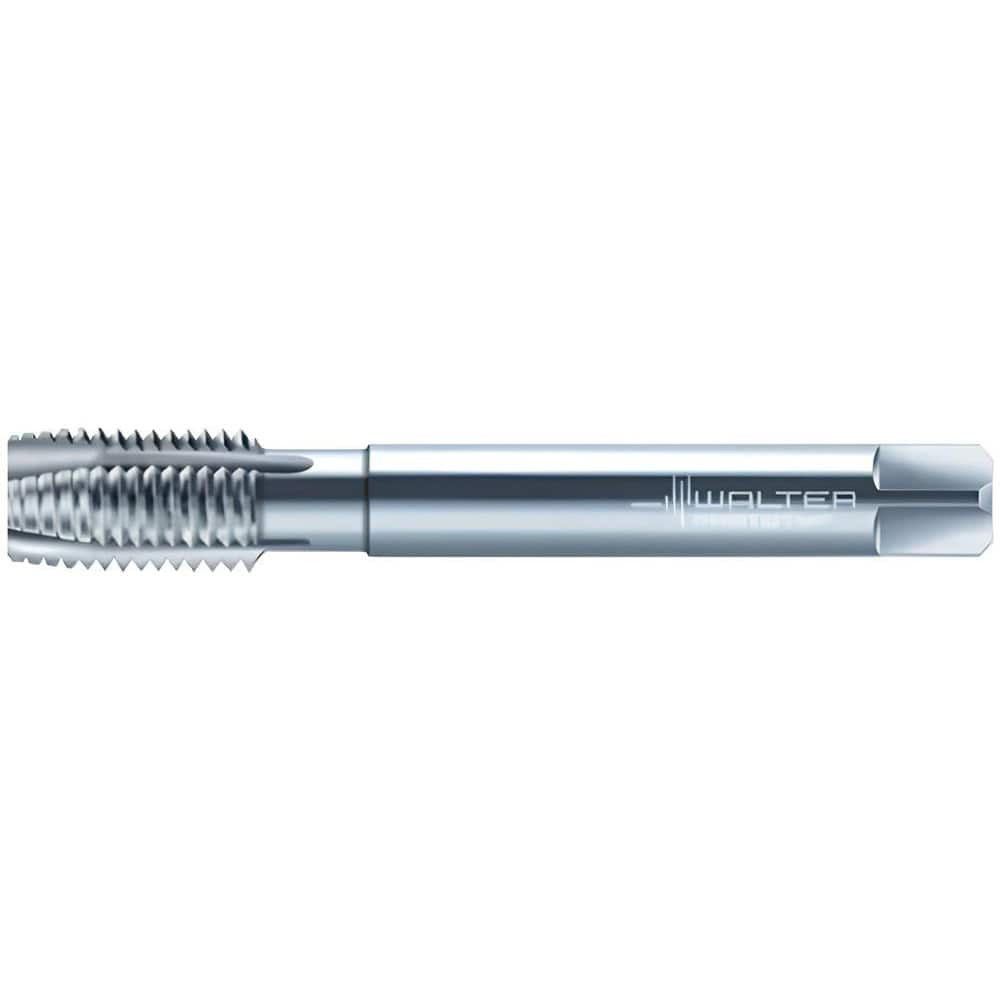 Walter-Prototyp 6149287 Spiral Point Tap: M16x2 Metric, 3 Flutes, Plug Chamfer, 7G Class of Fit, High-Speed Steel-E, Bright/Uncoated
