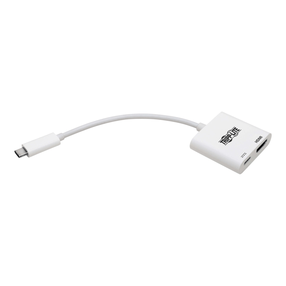 TRIPP LITE U444-06N-H4K6WC  USB C Adapter Converter, White