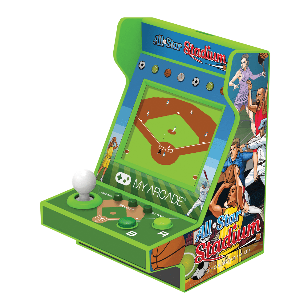DREAMGEAR, LLC. DGUNL-4120 My Arcade All-Star Stadium Pico Player, Universal