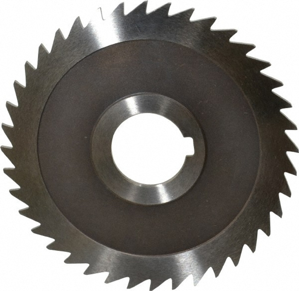 Keo 09340 Slitting & Slotting Saw: 4" Dia, 3/32" Thick, 1" Arbor Hole, 40 Teeth, High Speed Steel