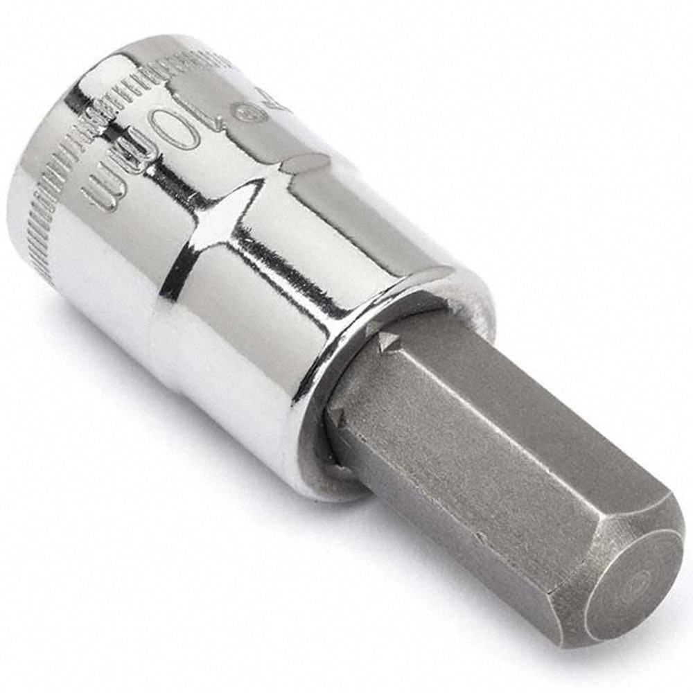 Crescent CHBS12N Hand Hex Bit Socket: 3/8" Drive, 10 mm Hex