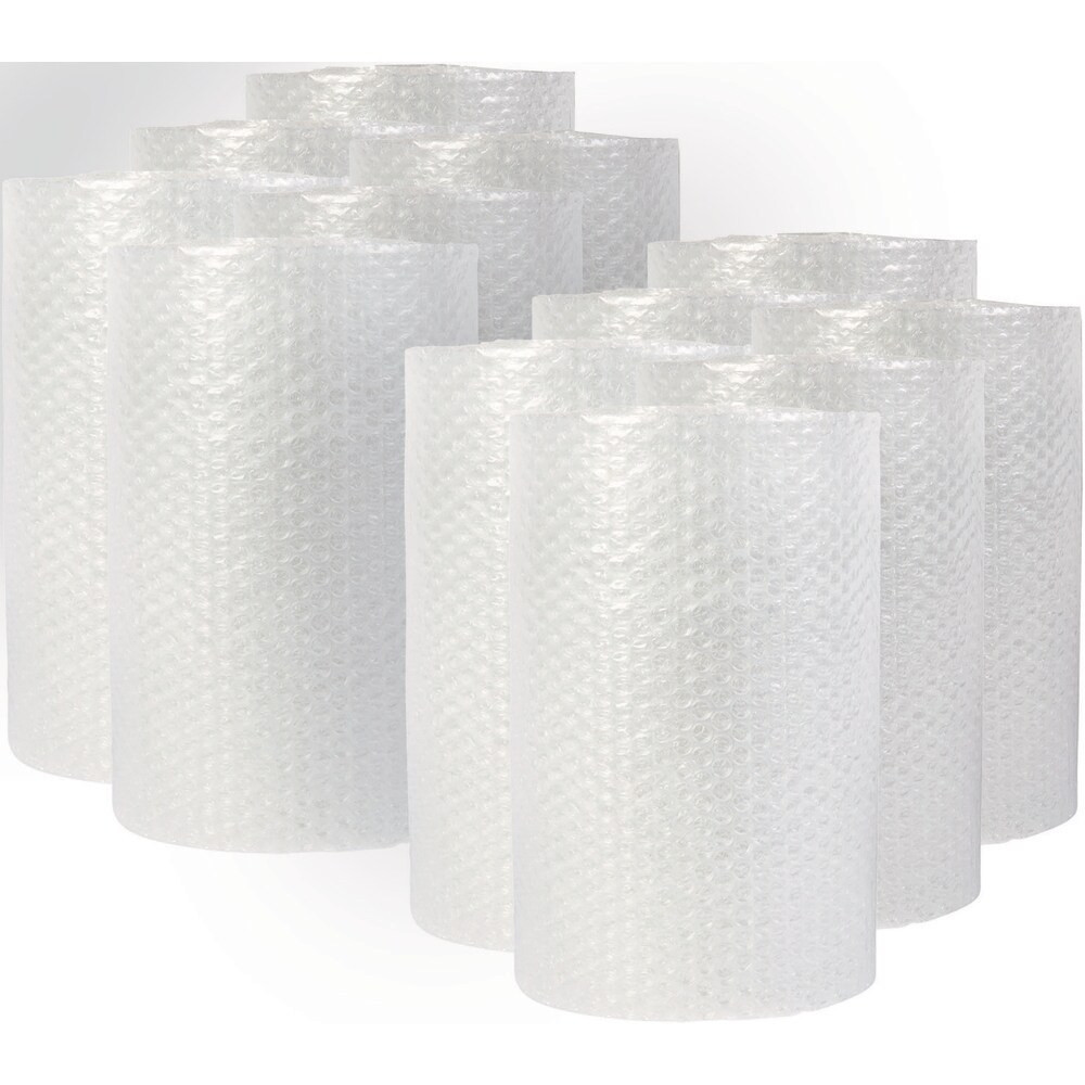 UNIVERSAL UNV4087893 Bubble Roll & Foam Wrap; Roll Type: Bubble ; Package Type: Carton ; Perforation: Perforated ; Overall Length (Feet): 10 ; Overall Width (Inch): 12 ; Overall Length: 10
