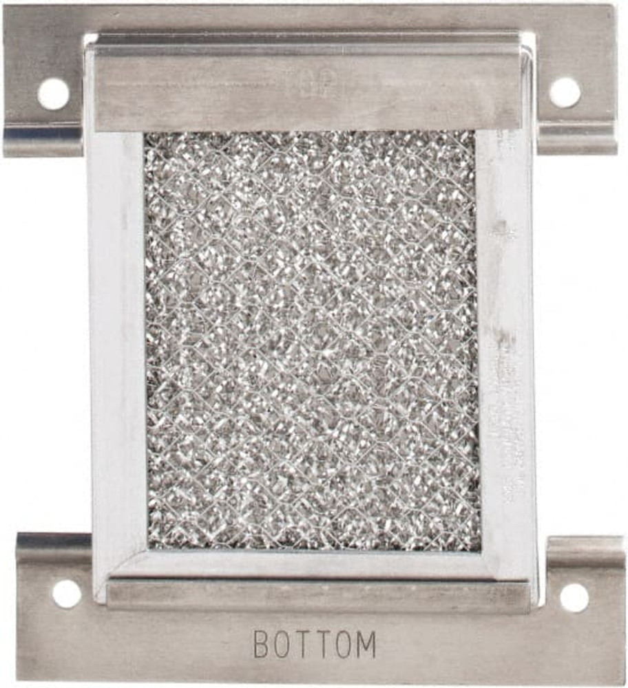 nVent Hoffman AFLT34 Electrical Enclosure Filter Kit: Aluminum, Use with Enclosure Louver Plate Kits