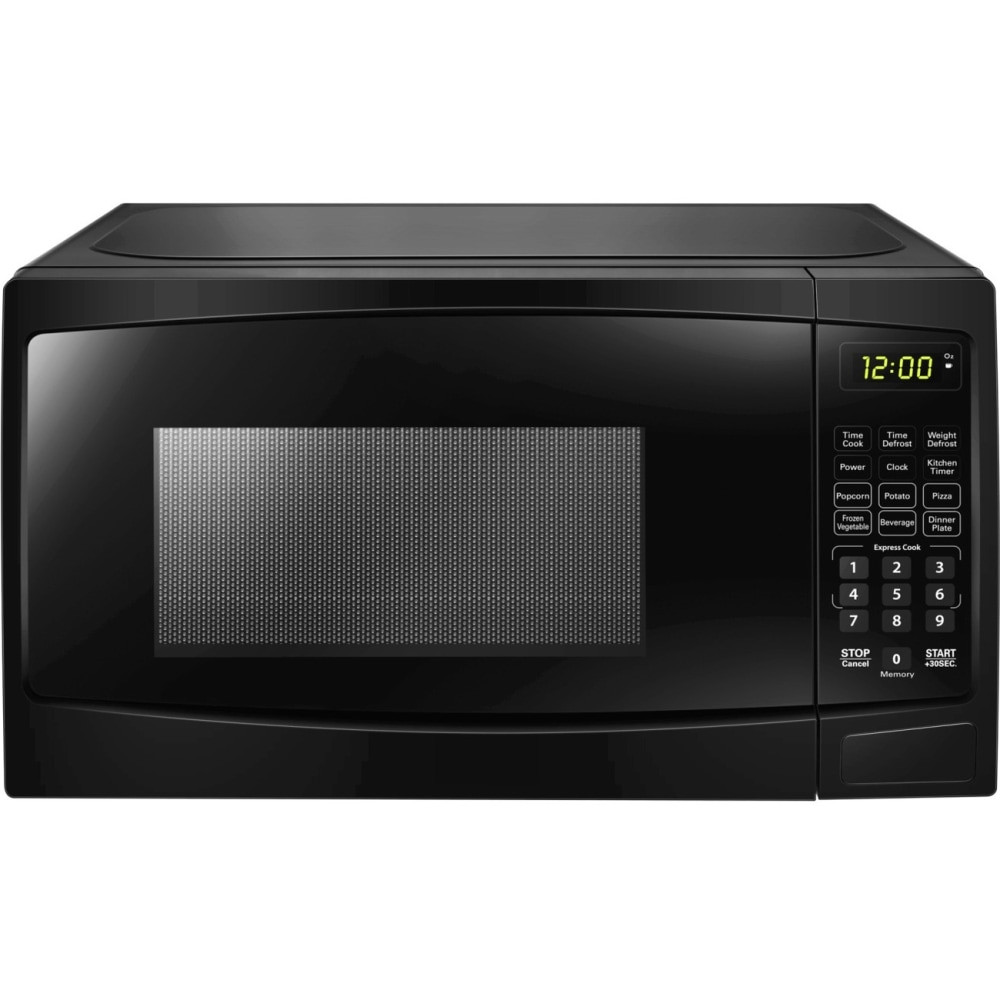 DANBY PRODUCTS LIMITED Danby DBMW1120BBB  1.1 cuft Black Microwave - 1.1 ft³ Capacity - Microwave - 10 Power Levels - 1000 W Microwave Power - 12.40in Turntable - 120 V AC - 15 A Fuse - Countertop - Black