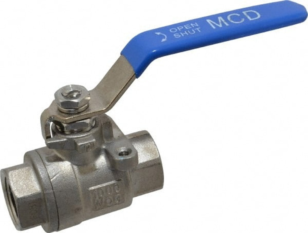 Midwest Control SSR-50 Standard Manual Ball Valve: 1/2" Pipe
