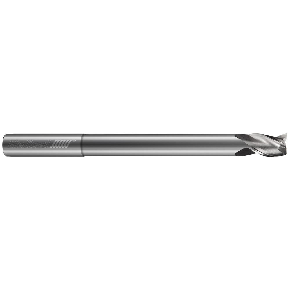 Helical Solutions 83443 Square End Mills; Mill Diameter (Inch): 3/16 ; Mill Diameter (Decimal Inch): 0.1875 ; Number Of Flutes: 3 ; End Mill Material: Solid Carbide ; End Type: Single ; Length of Cut (Inch): 7/32