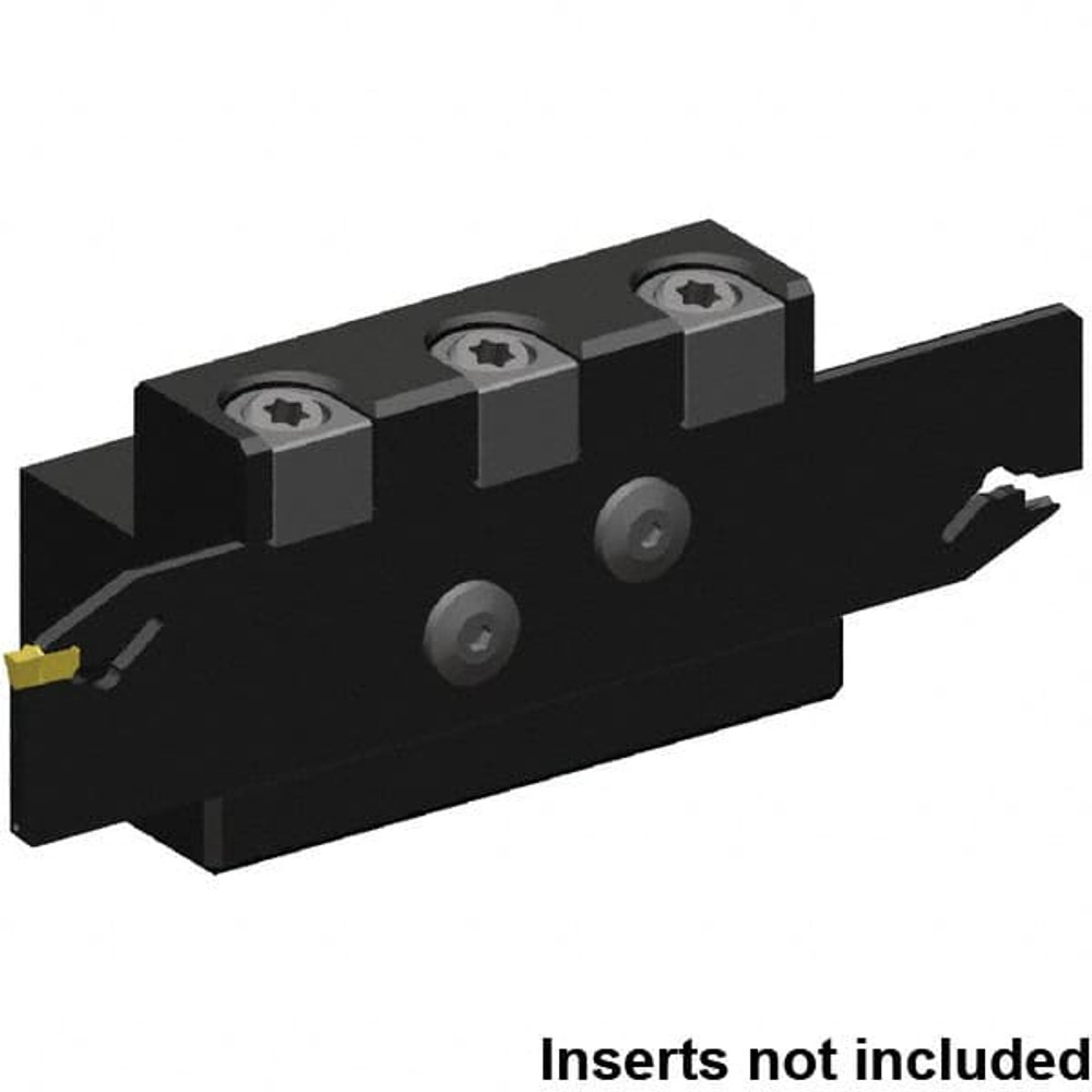 Kennametal 6543724 Tool Block Style EVTZN, 26mm Blade Height, 90mm OAL, 49mm OAH, Indexable Cutoff Blade Tool Block