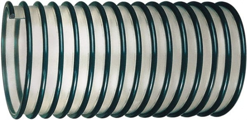 Kuriyama of America UV1-800 Duct Hose: Polyurethane, 8" ID, 5 Hg Vac Rating, 4 psi