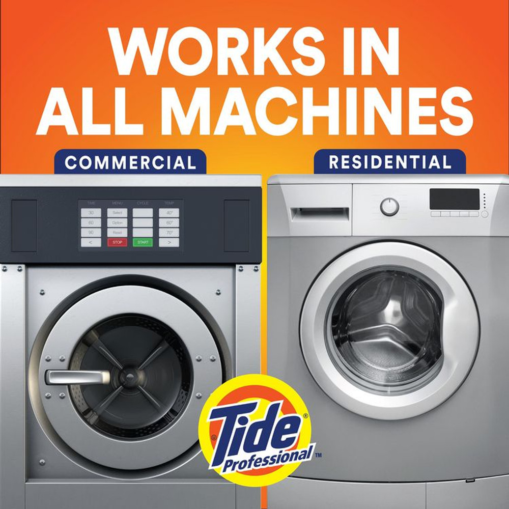 PROCTER & GAMBLE Tide® Professional™ 14116 Commercial HE Liquid Laundry Detergent, 105 oz Pour Bottle, 4/Carton