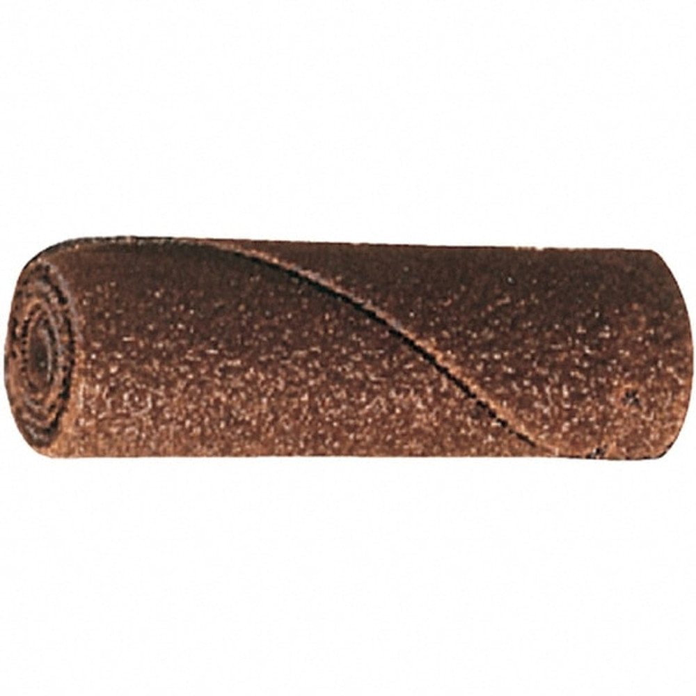 PFERD 41546 Straight Cartridge Roll: 3/8" Dia, 80 Grit, Aluminum Oxide