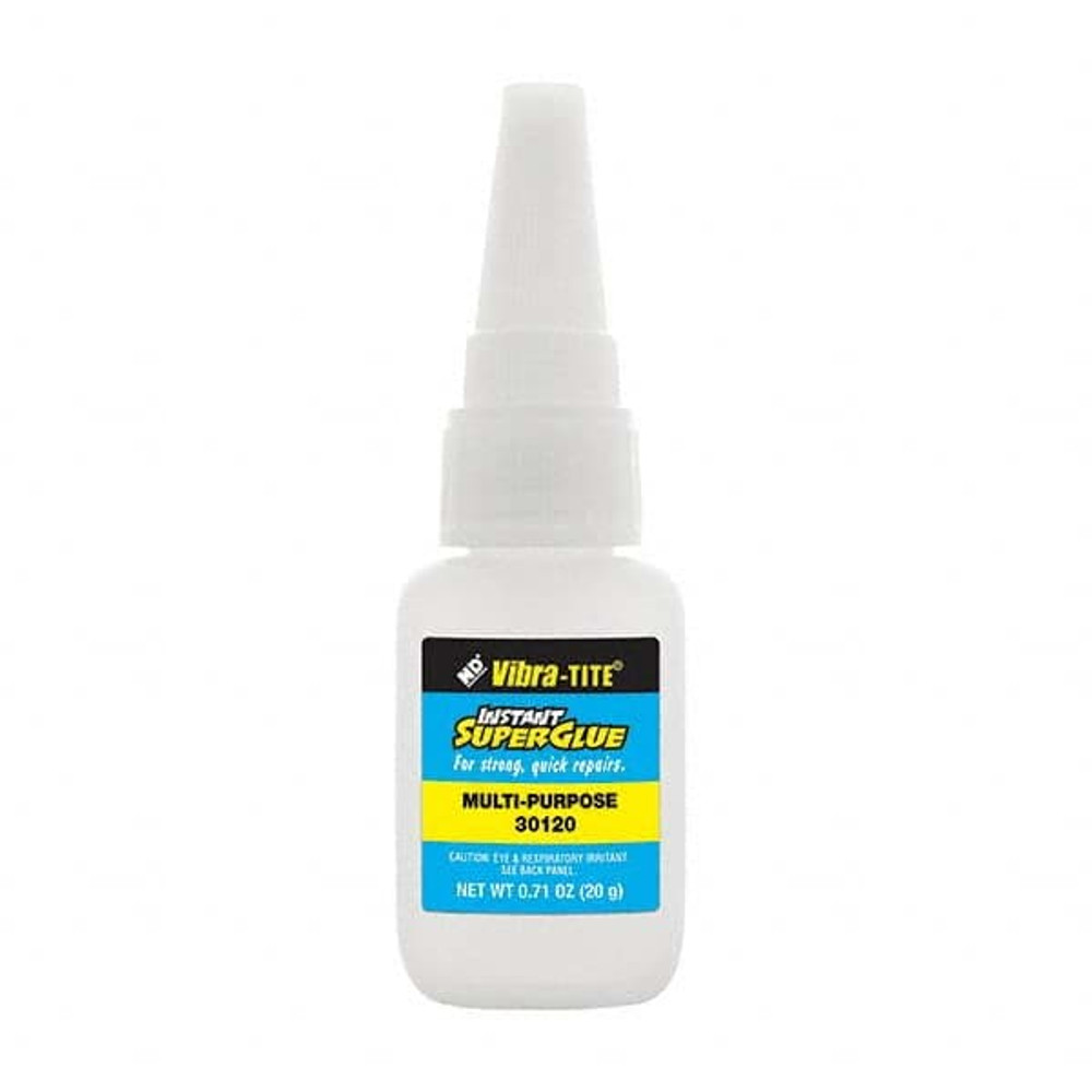 Vibra-Tite. 30120 Super Glue: 20 g Bottle, Clear