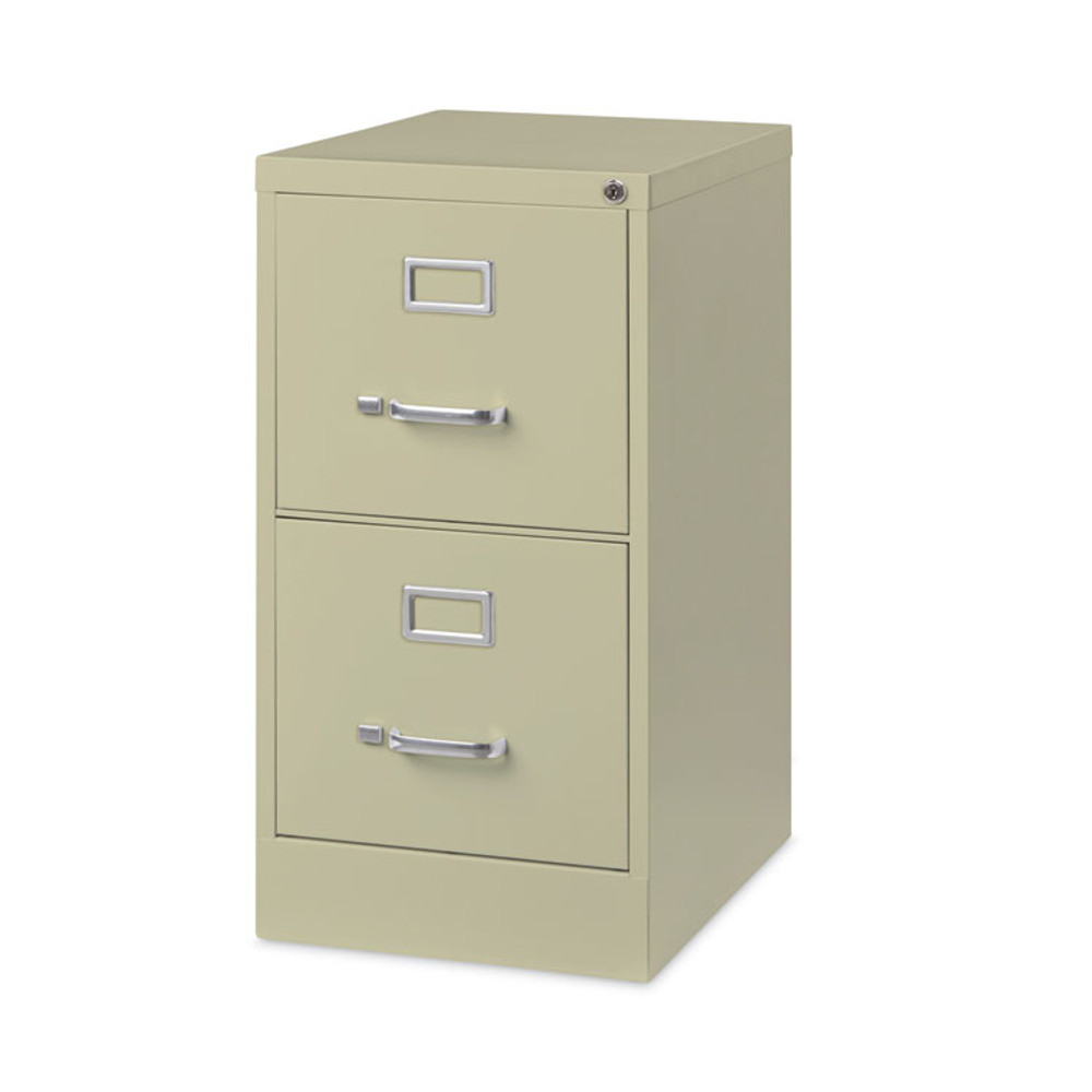 ALERA HVF152229PY Two-Drawer Economy Vertical File, Letter-Size File Drawers, 15" x 22" x 28.37", Putty