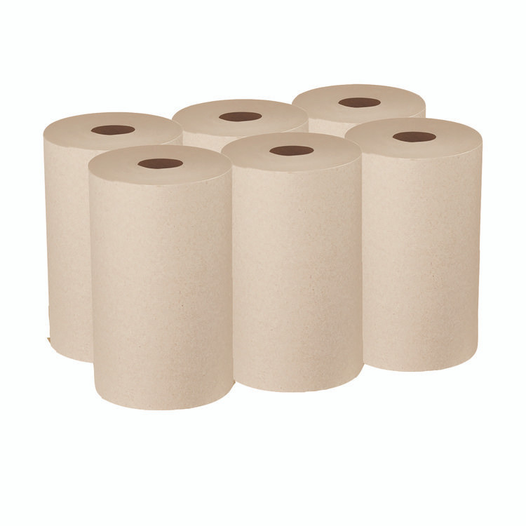 GEORGIA PACIFIC Professional 26611 Pacific Blue Ultra Paper Towels, 1-Ply, 9" x 6,000 ft, Brown, 6/Carton