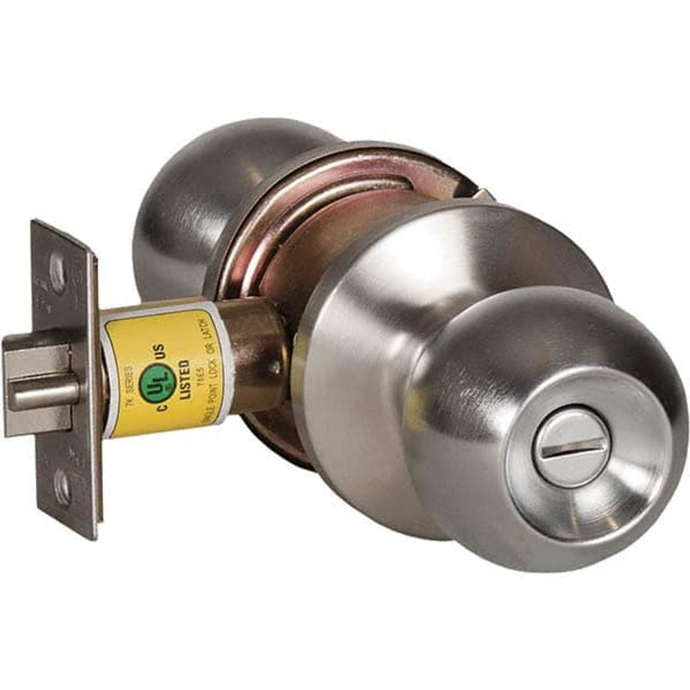 Best 6K20N4CSTK626 Knob Locksets; Cylinder Type: Keyless ; Type: Passage ; Door Thickness: 1 3/8 - 1 7/8 ; Material: Zinc ; Finish/Coating: Satin Chrome; Satin Chrome ; Compatible Door Thickness: 1 3/8 - 1 7/8