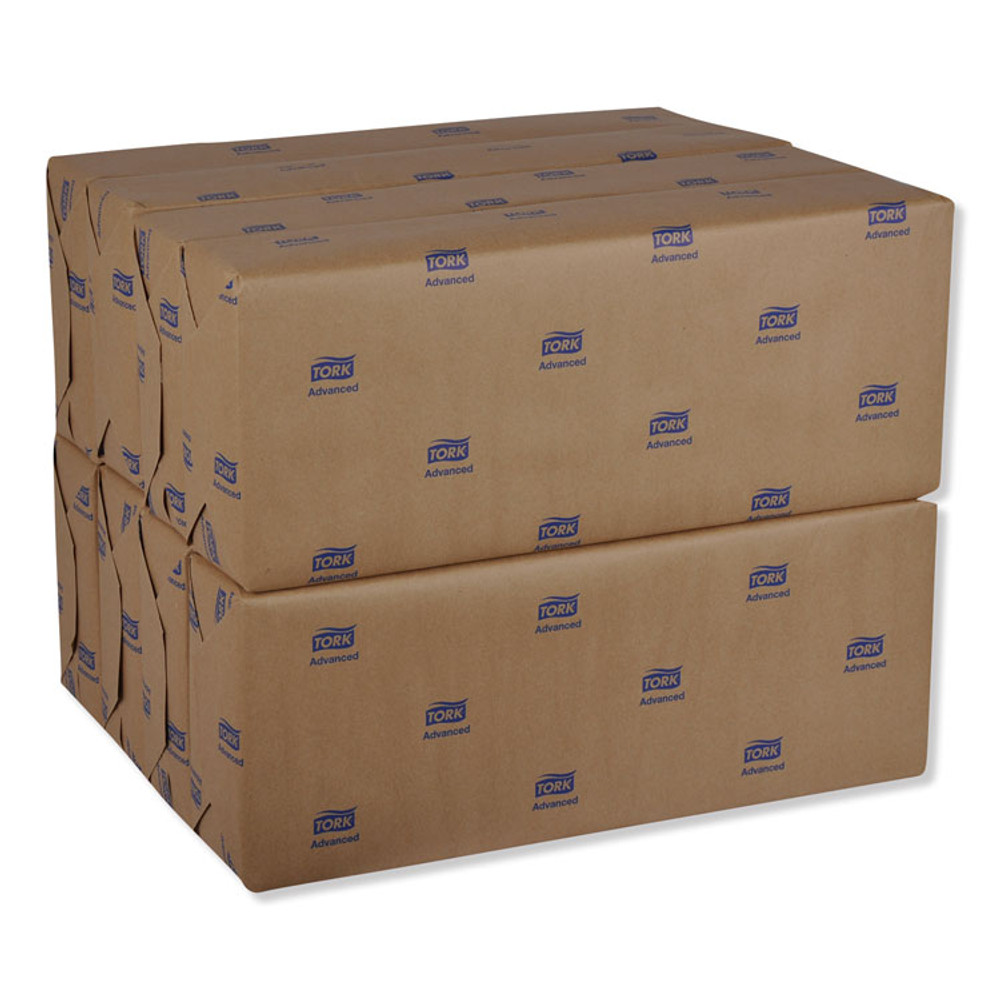 SCA TISSUE Tork® NP310A Advanced Dinner Napkins, 2-Ply, 15 x 16.25, 1/8 Fold, White, 375/Packs, 8 Packs/Carton