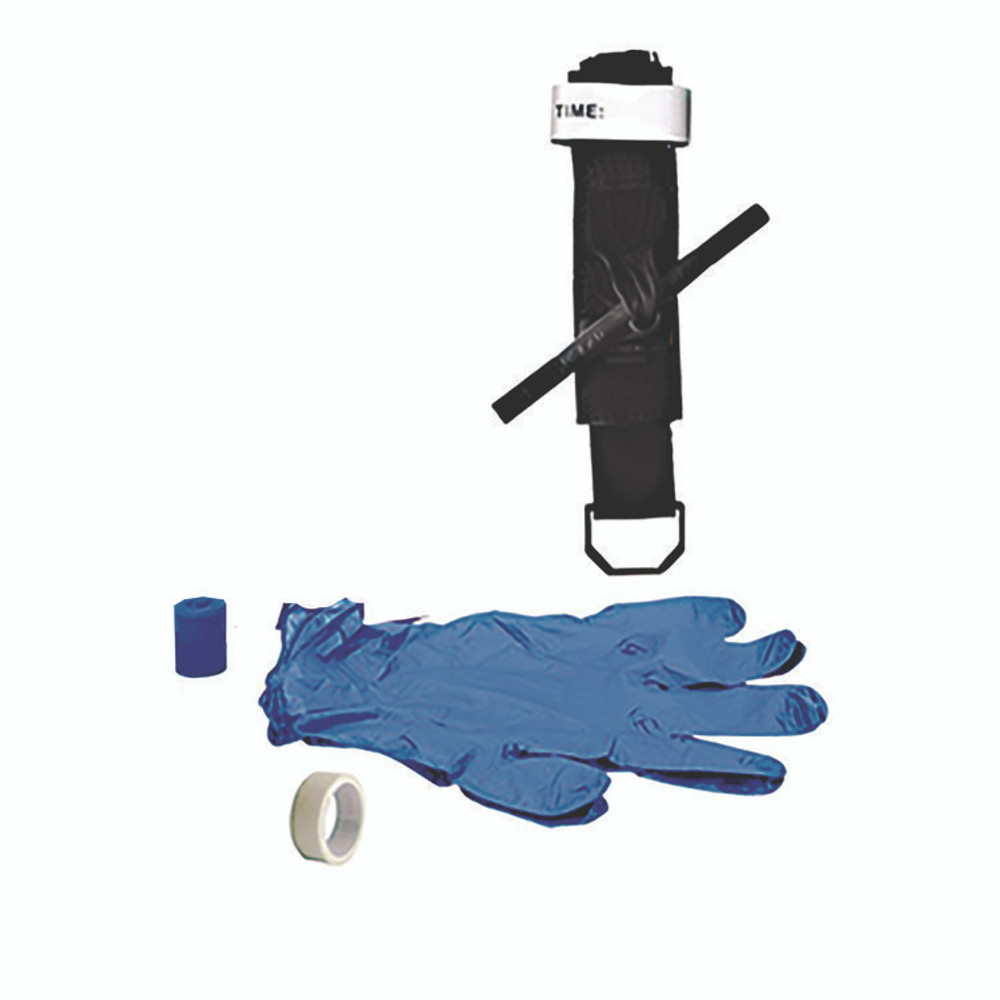 FIRST AID ONLY, INC. 91166 12-Piece Bleeding Control Treatment Pack, 12 Pieces, Resealable Plastic Bag