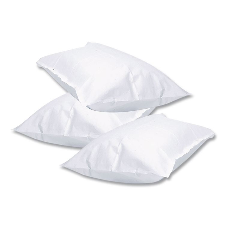 TIDI PRODUCTS 919365 Disposable Everyday Pillow Cover, 21 x 30, White, 100/Carton