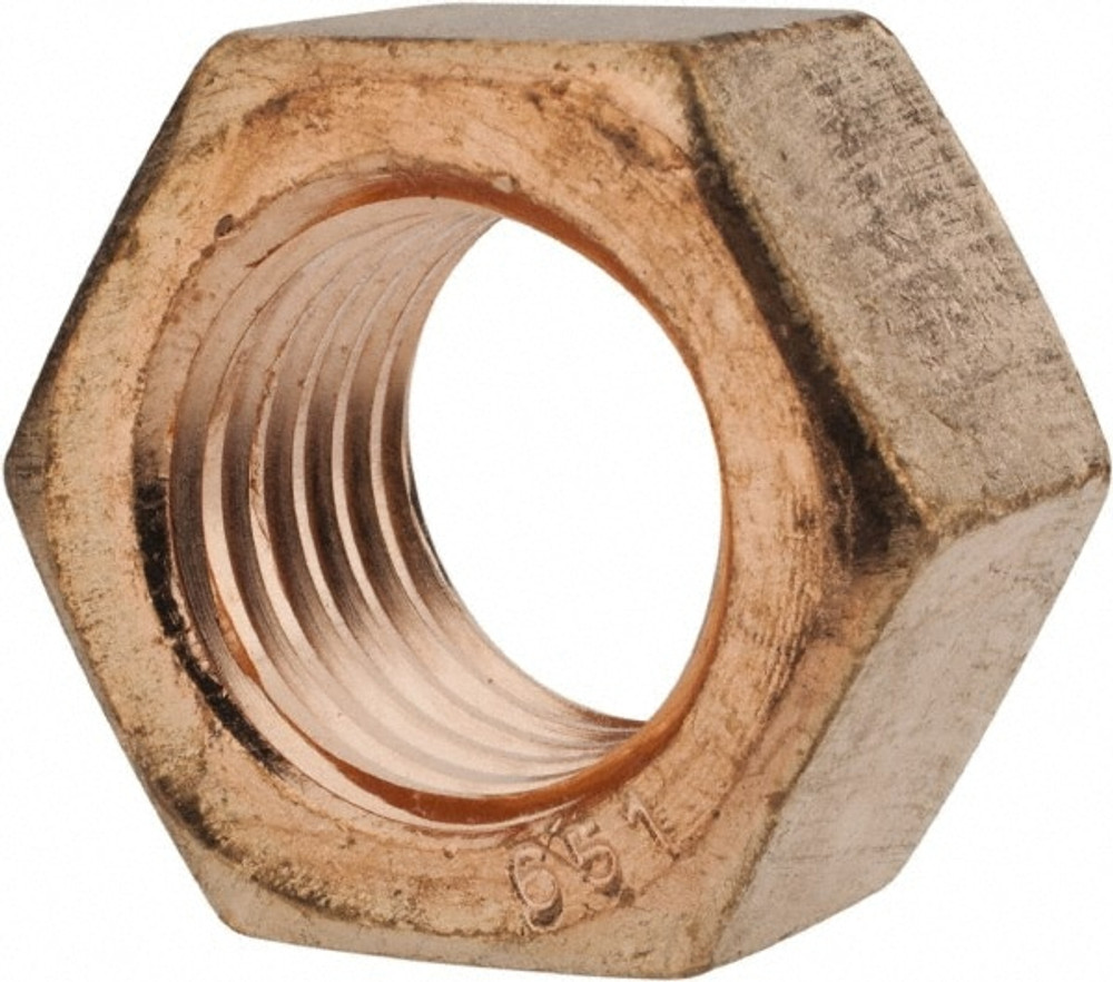 Value Collection 3BNFF916C 1-8 UN Silicon Bronze Right Hand Hex Nut