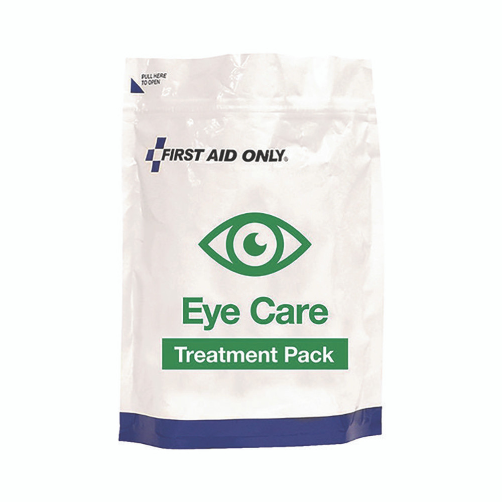 FIRST AID ONLY, INC. 91168 Eye Care Treatment Pack, 10 Pieces, Resealable Plastic Bag