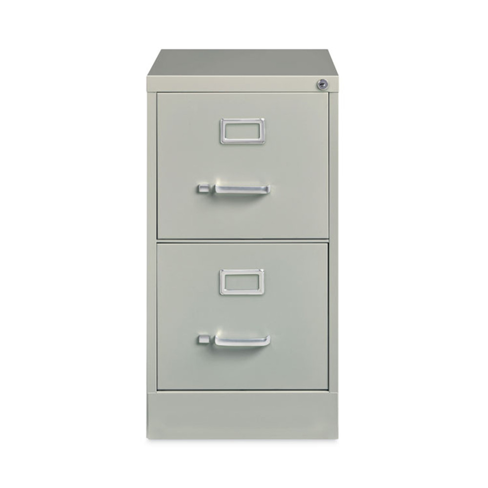 ALERA HVF152229LG Two-Drawer Economy Vertical File, Letter-Size File Drawers, 15" x 22" x 28.37", Light Gray
