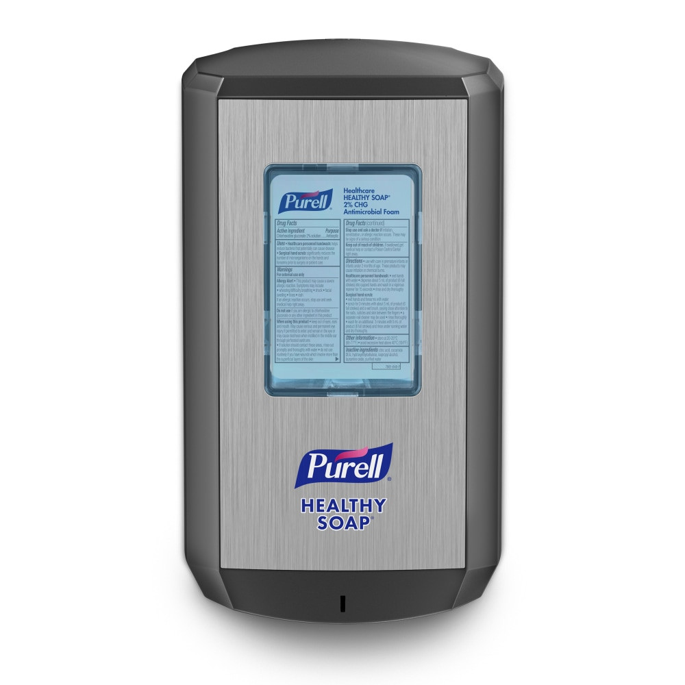 GOJO INDUSTRIES INC Purell 6534-01  CS6 Touch-Free Healthy Soap Dispenser, Graphite