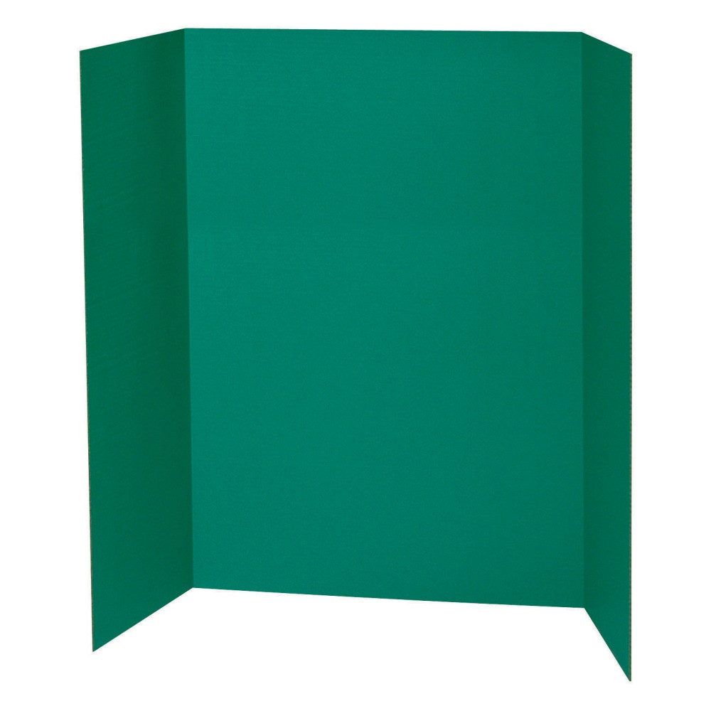 PACON CORPORATION PAC3768BN Pacon Presentation Boards, 48in x 36in, Green, Pack Of 6 Boards