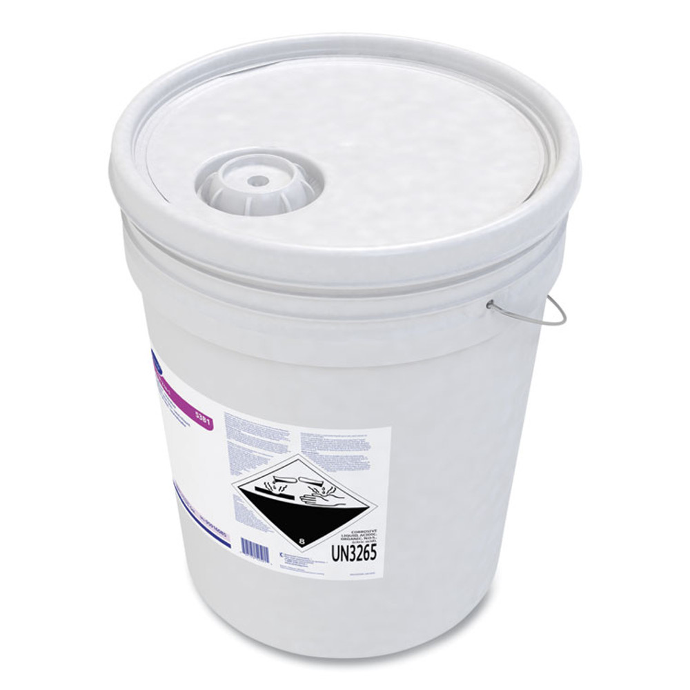 DIVERSEY 95916085 Clax Soft 2-in-1 53B1, Floral Scent, 5 gal Pail