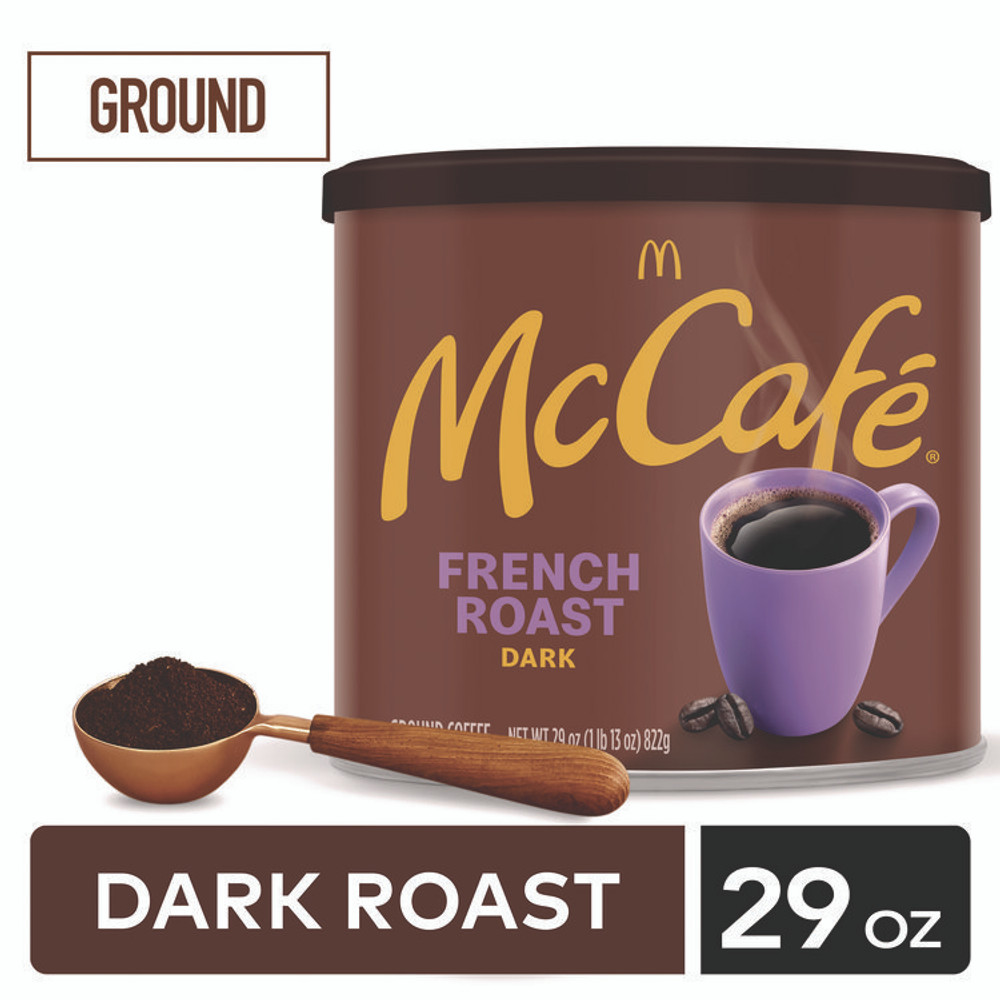 KEURIG DR PEPPER McCafe® 7831EA Ground Coffee, French Roast, 29 oz Can