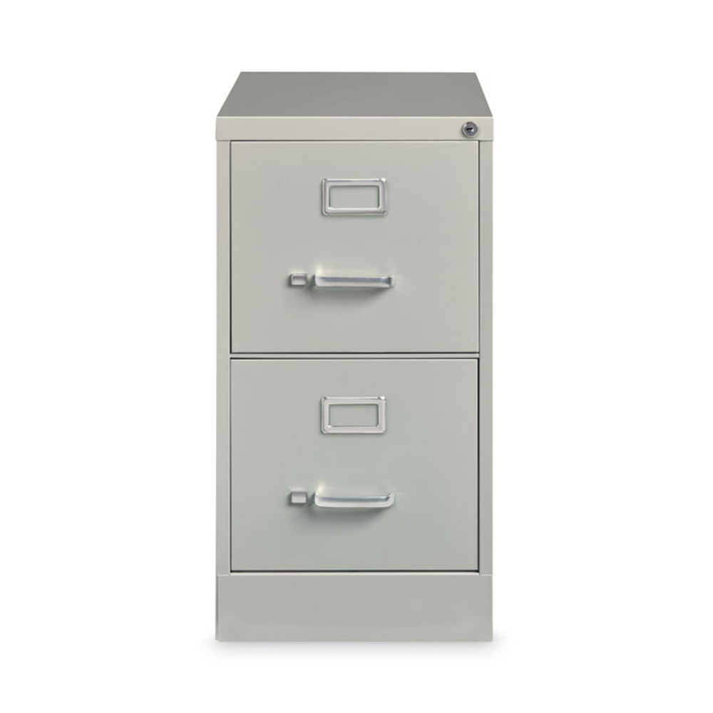 ALERA HVF152629LG Two-Drawer Economy Vertical File, Letter-Size File Drawers, 15" x 26.5" x 28.37", Light Gray