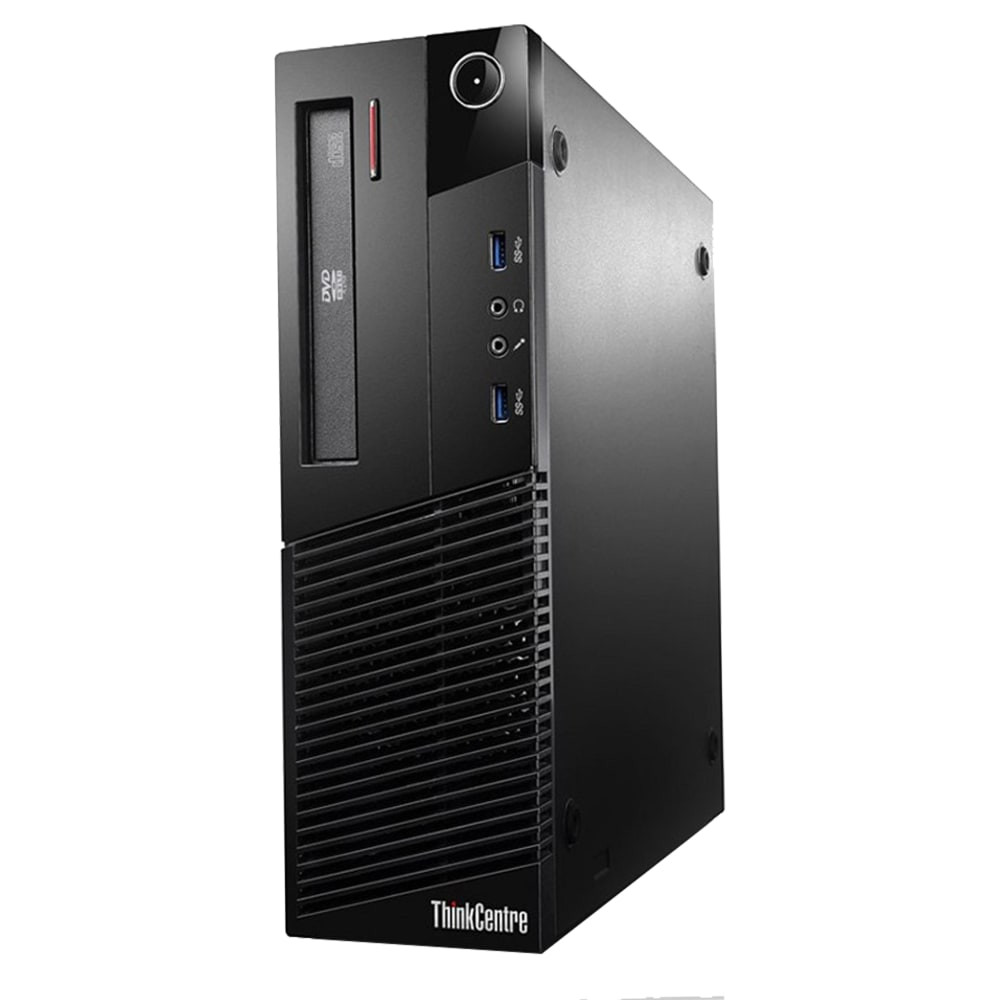 LENOVO, INC. M93SFFI58120W10P Lenovo ThinkCentre M93 Refurbished Small Form Factor Desktop Computer, Intel Core i5, 8GB Memory, 120GB Solid State Drive, Windows 10 Pro