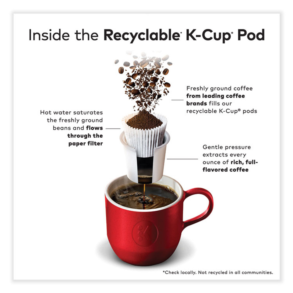 KEURIG DR PEPPER Folgers® 5000363378 Gourmet Selections Classic Roast Coffee K-Cups, 48/Box