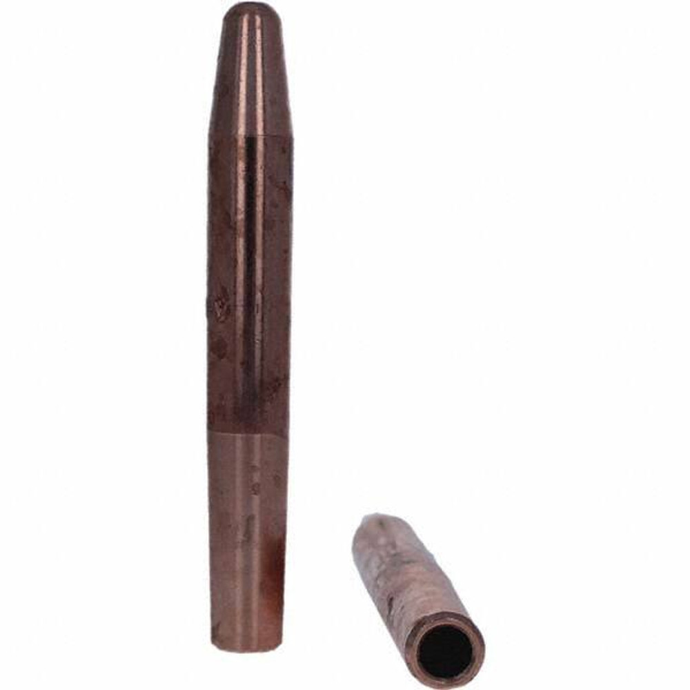 Tuffaloy 132-2415 Spot Welder Tips; Tip Type: Straight Tip A Nose (Pointed) ; Material: RWMA Class 2 - C18200
