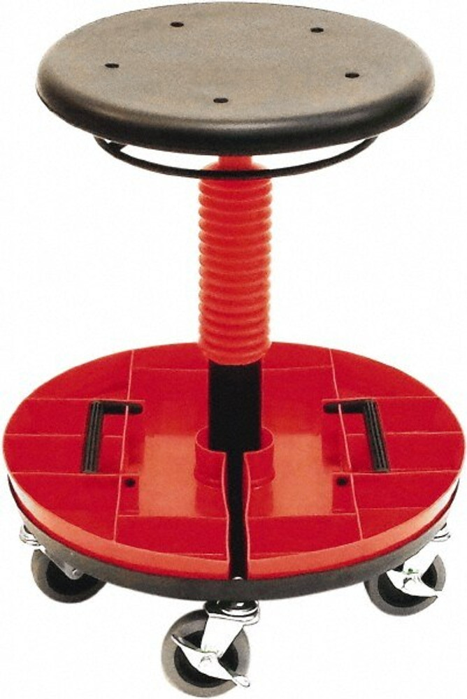 ShopSol 1010312 300 Lb Capacity, 5 Wheel Trolley Stool